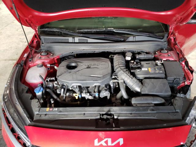 3KPF44AC0PE619892 - 2023 KIA FORTE GT RED photo 11