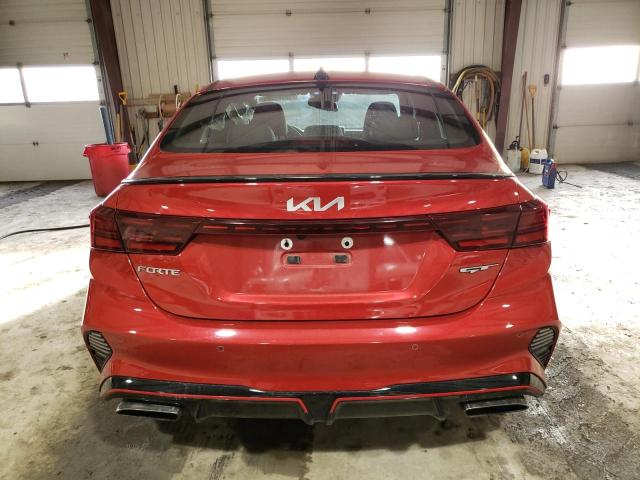 3KPF44AC0PE619892 - 2023 KIA FORTE GT RED photo 6