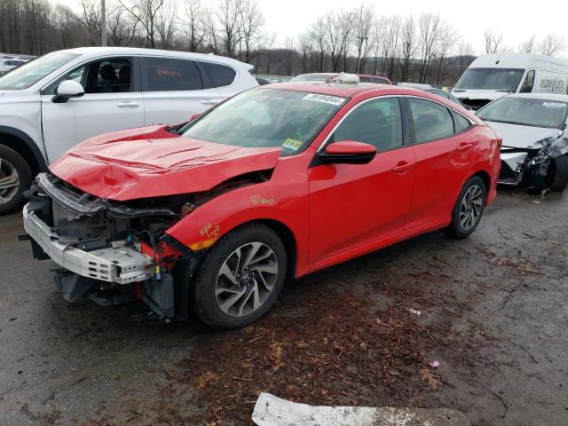 2HGFC2F70GH562389 - 2016 HONDA CIVIC EX RED photo 1