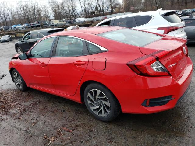 2HGFC2F70GH562389 - 2016 HONDA CIVIC EX RED photo 2