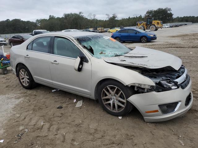 3FAHP0JA1AR340755 - 2010 FORD FUSION SEL GRAY photo 4