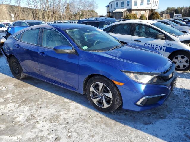 2HGFC2F68KH579926 - 2019 HONDA CIVIC LX BLUE photo 4