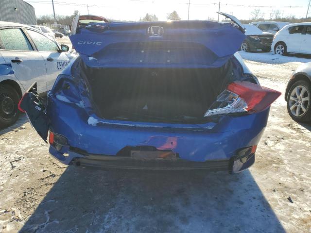 2HGFC2F68KH579926 - 2019 HONDA CIVIC LX BLUE photo 6