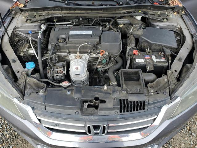 1HGCR2F85FA020101 - 2015 HONDA ACCORD EXL GRAY photo 11