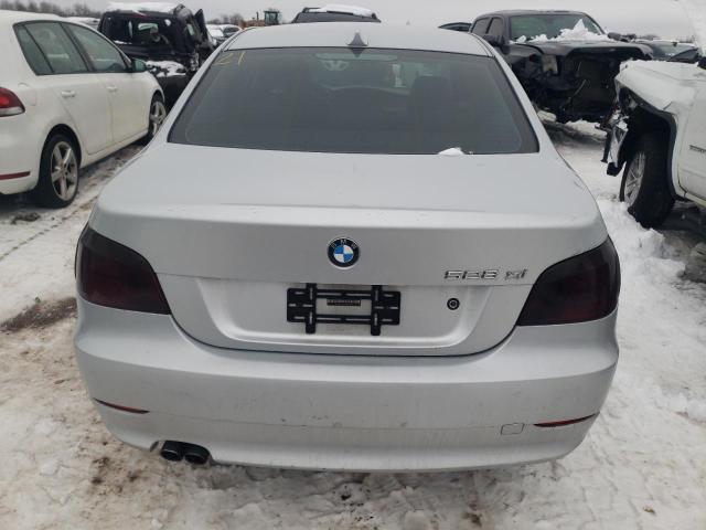 WBANV13598BZ47474 - 2008 BMW 528 XI SILVER photo 6