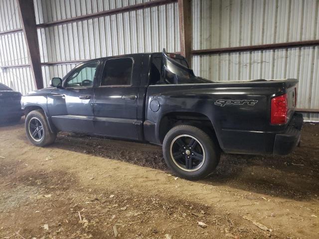 1D7HE68K28S550092 - 2008 DODGE DAKOTA SPORT BLACK photo 2