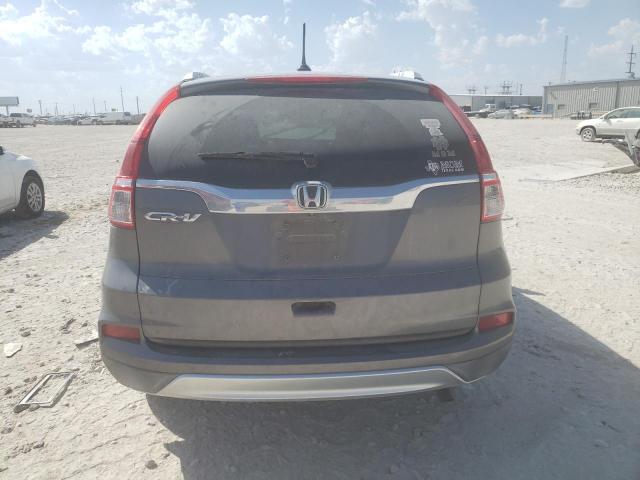 2HKRM3H70GH556725 - 2016 HONDA CR-V EXL GRAY photo 6