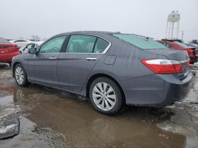 1HGCR3F82FA007912 - 2015 HONDA ACCORD EXL GRAY photo 2