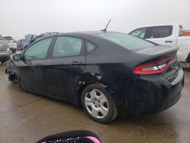 1C3CDFAA5GD504210 - 2016 DODGE DART SE BLACK photo 2