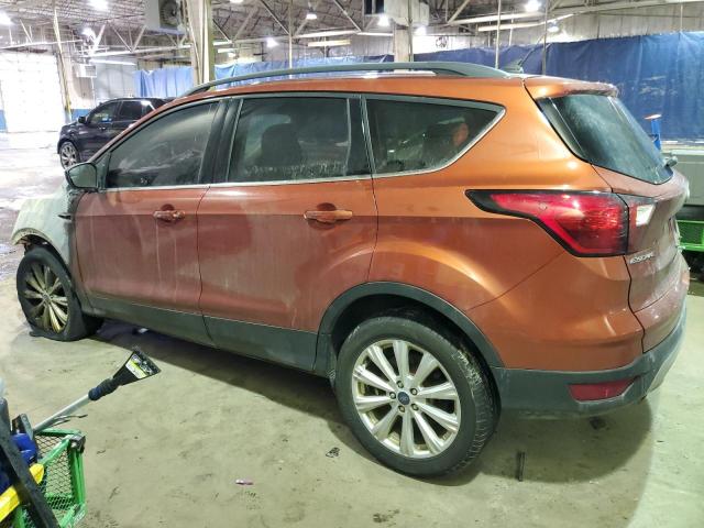 1FMCU9HD3KUA69611 - 2019 FORD ESCAPE SEL ORANGE photo 2