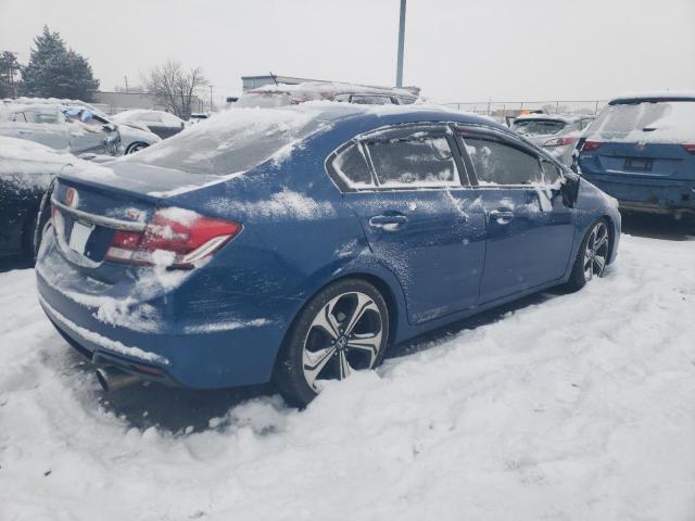 2HGFB6E53FH706736 - 2015 HONDA CIVIC SI BLUE photo 3