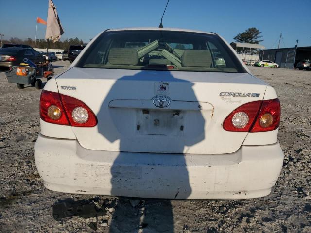 1NXBR32E16Z623004 - 2006 TOYOTA COROLLA CE WHITE photo 6