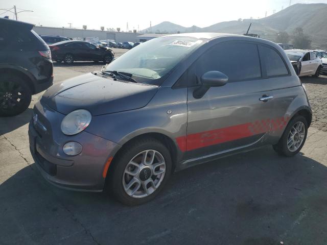 3C3CFFARXCT277553 - 2012 FIAT 500 POP GRAY photo 1