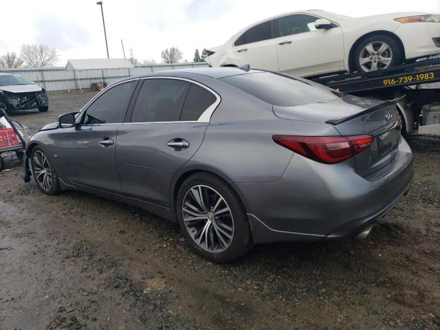 JN1EV7AP2JM366471 - 2018 INFINITI Q50 LUXE GRAY photo 2