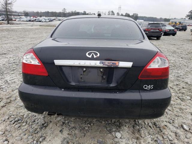 JNKBF01A63M103157 - 2003 INFINITI Q45 BLACK photo 6