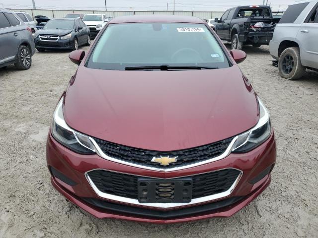 1G1BE5SM2G7270753 - 2016 CHEVROLET CRUZE LT BURGUNDY photo 5