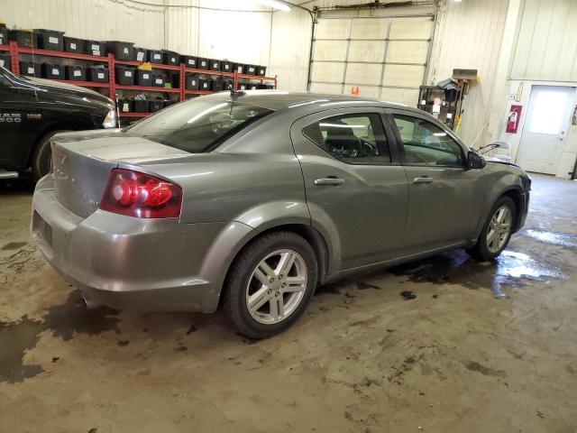 1C3CDZCB0CN274524 - 2012 DODGE AVENGER SXT GRAY photo 3