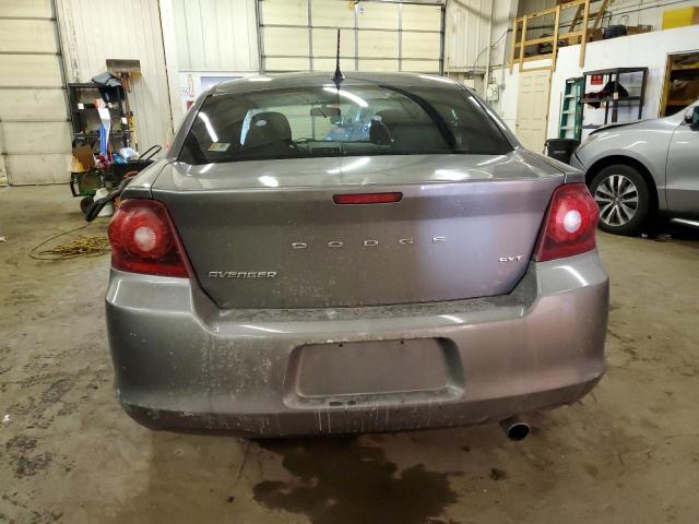 1C3CDZCB0CN274524 - 2012 DODGE AVENGER SXT GRAY photo 6