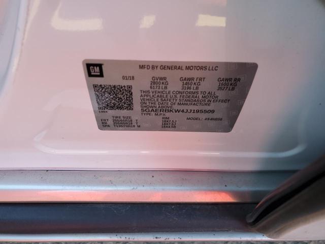 5GAERBKW4JJ195509 - 2018 BUICK ENCLAVE ESSENCE Սպիտակ լուսանկար 14