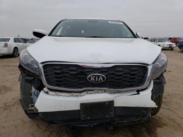 5XYPG4A34LG689162 - 2020 KIA SORENTO L WHITE photo 5