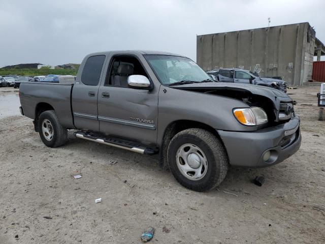 5TBRN34154S448243 - 2004 TOYOTA TUNDRA ACCESS CAB SR5 CHARCOAL photo 4