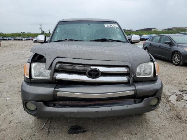 5TBRN34154S448243 - 2004 TOYOTA TUNDRA ACCESS CAB SR5 CHARCOAL photo 5