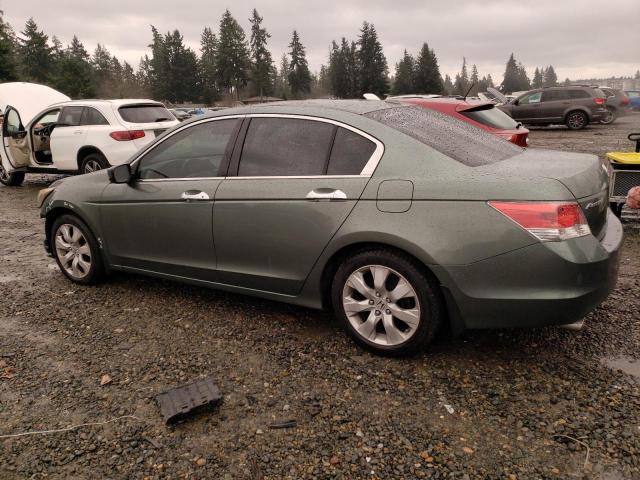 1HGCP36879A000836 - 2009 HONDA ACCORD EXL GRAY photo 2