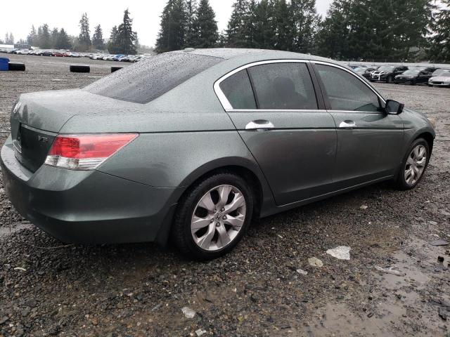 1HGCP36879A000836 - 2009 HONDA ACCORD EXL GRAY photo 3