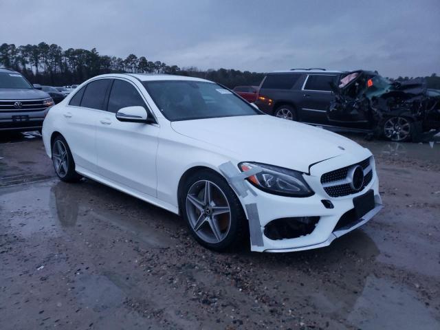 55SWF4JBXJU249858 - 2018 MERCEDES-BENZ C 300 WHITE photo 4