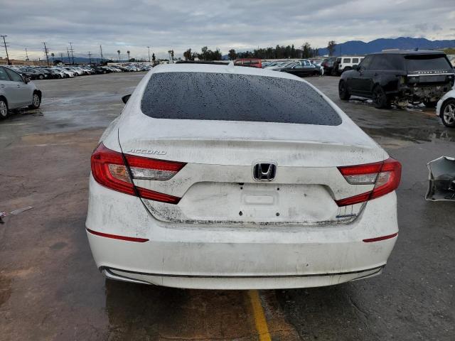 1HGCV3F41MA003937 - 2021 HONDA ACCORD HYBRID EX WHITE photo 6