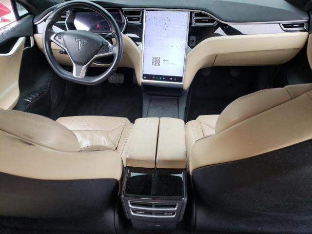 5YJSA1E29HF184387 - 2017 TESLA MODEL S 红色 照片 8