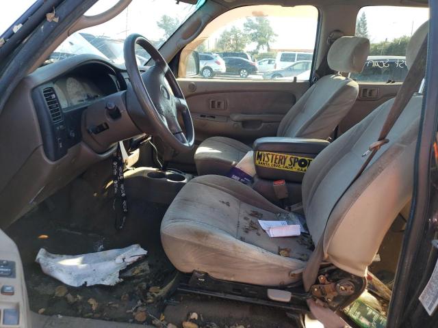 5TEGN92N84Z366856 - 2004 TOYOTA TACOMA DOUBLE CAB PRERUNNER BLACK photo 7