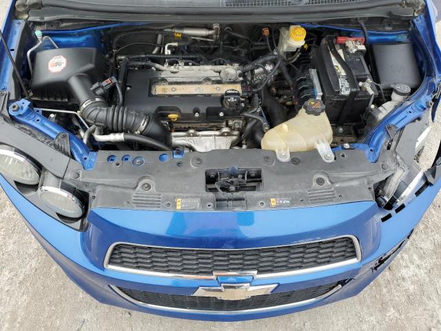 1G1JH6SB0G4127986 - 2016 CHEVROLET SONIC RS BLUE photo 11