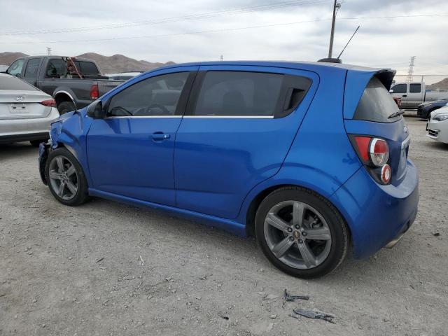 1G1JH6SB0G4127986 - 2016 CHEVROLET SONIC RS BLUE photo 2