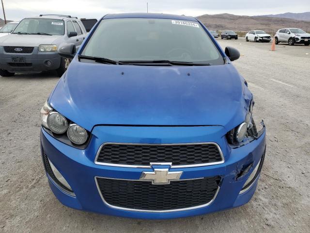 1G1JH6SB0G4127986 - 2016 CHEVROLET SONIC RS BLUE photo 5