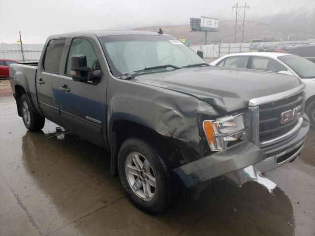 3GTP2WE37BG150717 - 2011 GMC SIERRA K1500 SLT GREEN photo 4