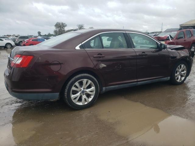 1FAHP2EW2AG152853 - 2010 FORD TAURUS SEL BURGUNDY photo 3