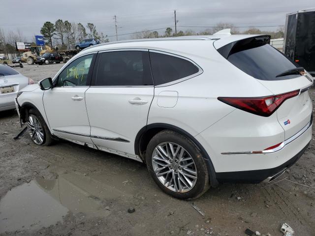 5J8YE1H86NL025769 - 2022 ACURA MDX ADVANCE WHITE photo 2