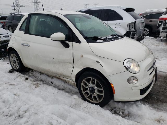 3C3CFFAR4FT598329 - 2015 FIAT 500 POP WHITE photo 4