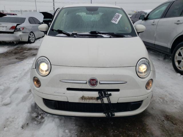 3C3CFFAR4FT598329 - 2015 FIAT 500 POP WHITE photo 5