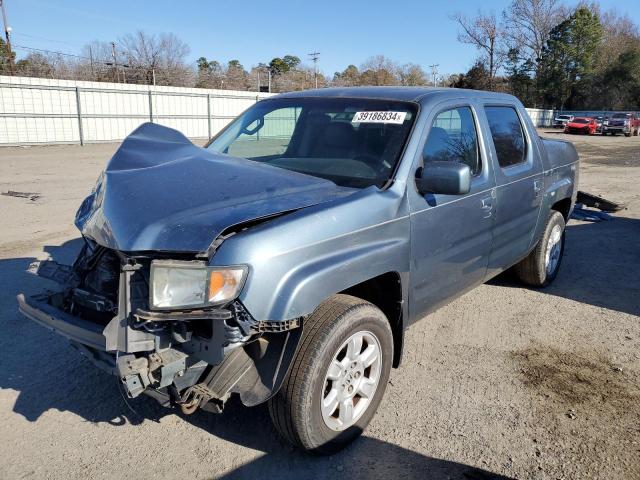 2HJYK16507H513028 - 2007 HONDA RIDGELINE RTL BLUE photo 1