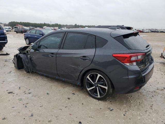 4S3GTAL62L3724822 - 2020 SUBARU IMPREZA SPORT GRAY photo 2