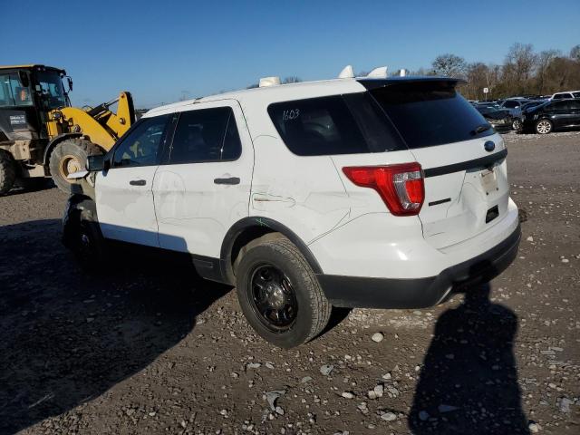1FM5K8AR2GGB44979 - 2016 FORD EXPLORER POLICE INTERCEPTOR WHITE photo 2