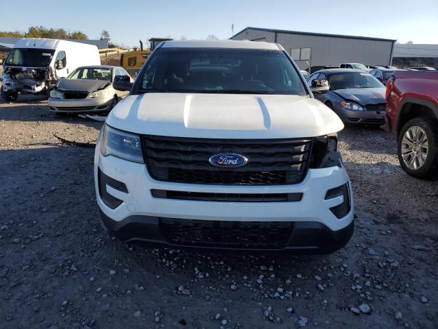 1FM5K8AR2GGB44979 - 2016 FORD EXPLORER POLICE INTERCEPTOR WHITE photo 5