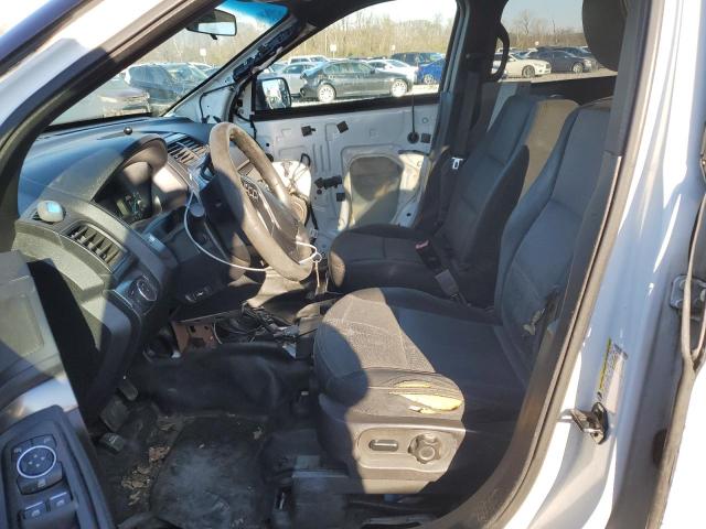 1FM5K8AR2GGB44979 - 2016 FORD EXPLORER POLICE INTERCEPTOR WHITE photo 7