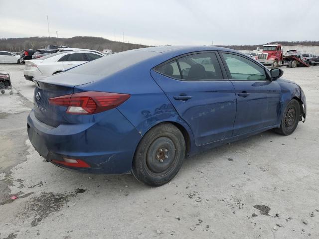 5NPD74LF9LH566301 - 2020 HYUNDAI ELANTRA SE BLUE photo 3