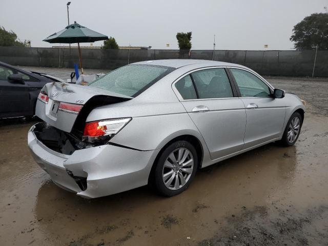 1HGCP3F88CA018172 - 2012 HONDA ACCORD EXL SILVER photo 3