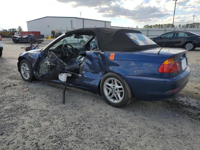 WBABW33424PL26285 - 2004 BMW 325 CI BLUE photo 2