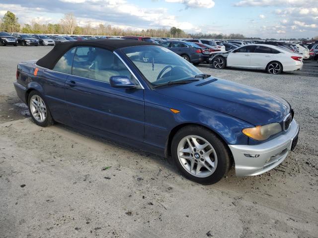 WBABW33424PL26285 - 2004 BMW 325 CI BLUE photo 4