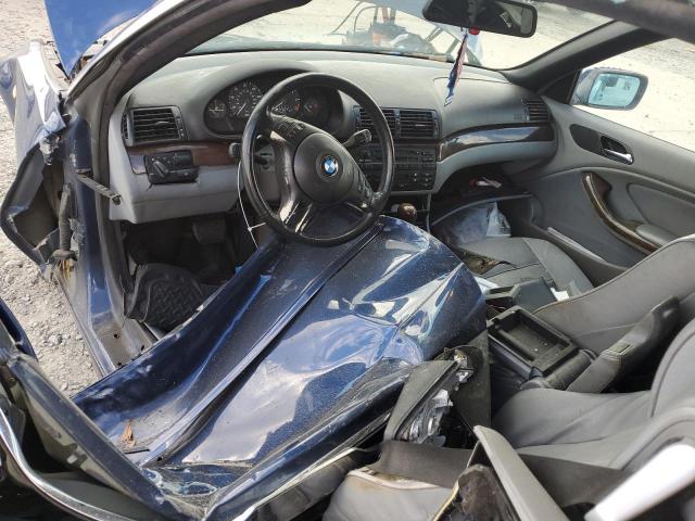 WBABW33424PL26285 - 2004 BMW 325 CI BLUE photo 8